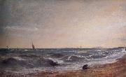 John Constable Coast scene,Brighton Germany oil painting artist